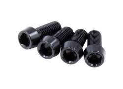 JRC Bolts Aluminum For. Bottle Cage - Black (4)