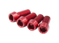 JRC Boulons Aluminium Pour. Porte-Bidon - Rouge (4)