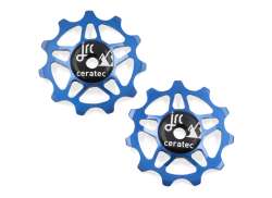 JRC Derailleurwieltjes 12V 11T tbv. 105/Ultegra - Blauw