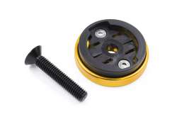 JRC Enkei Top Cap Lenkerhalter 1 1/8\" F&#252;r. Garmin - Gold