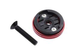 JRC Enkei Top Cap Soporte Para Manillar 1 1/8" Para. Garmin - Rojo