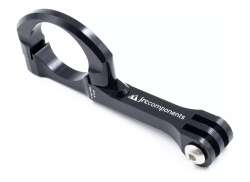 JRC Koeda Montagem De Guiador Para. C&acirc;mara/Farol &Oslash;31.8mm - Preto