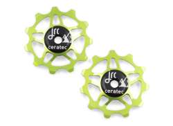 JRC K&oacute;lka Przerzutki 12V 11T Dla. 105/Ultegra - Zielony