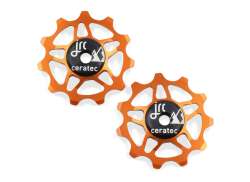 JRC Remskivehjul 12V 11T F&ouml;r. 105/Ultegra - Orange