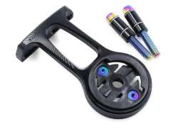 JRC Stealth+ 프리미엄 핸들바 마운트 For. Garmin - 블루