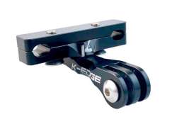 K-Edge Go Big Caméras Support GoPro Selle Rails - Noir