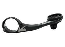 K-Edge MAX XXL Combo Montaggio Manubrio 31.8mm Per. Garmin - Nero