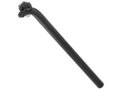 Kalloy Sadelpind 400 x &Oslash;27.2mm Poleret - Sort
