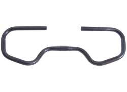 Kalloy Sommerfuglstyrer Sykkelstyre &Oslash;25.4mm 590mm Alu - Svart