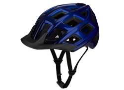 KED Cromo Cycling Helmet Glossy Blue/Black - L 57-62 cm