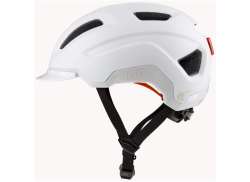 KED Pedalon Capacete De Ciclismo Matt Branco - S 53-56 cm