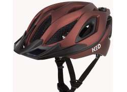 KED Spiri II Trend Cyklistick&aacute; Helma V&iacute;nov&aacute; Červen&aacute; - M 52-58 cm