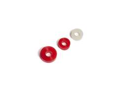 Kinekt Bushing Elastomeren Conjunto Para. Espig&atilde;o De Selim - Vermelho/Branco