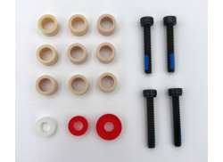 Kinekt Bushing Revisjonssett For. Demping Setepinne - Svart