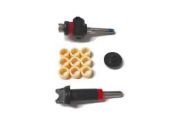 Kinekt LR Tarkistussarja -. Jousitus Satulatolppa - Musta