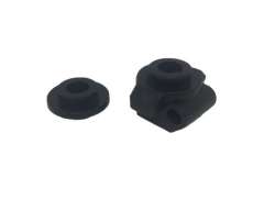 Kinekt Muovi Sarja -. Jousitus Satulatolppa - Musta