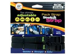 Kjol Pack Strap Str&auml;cka &Aring;tsp&auml;nningsrem 16 x 1060mm - Svart