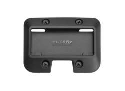 KlickFix Adaptateur Pour. Panier &Agrave; V&eacute;lo Fixation Guidon - Noir