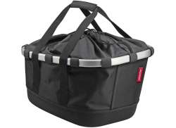 KlickFix Bikebasket GT Cykelkurv 21L Bagtil UniKlip2 - Sort