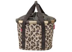 KlickFix Bikebasket Mandtas 15L Voorop - Bruin