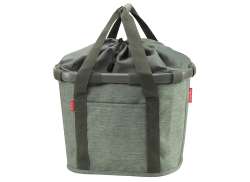 KlickFix Bikebasket Mandtas 15L Voorop - Groen