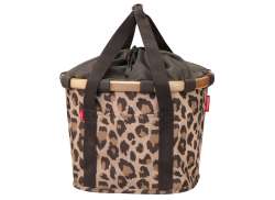 KlickFix Bikebasket Torba Na Koszyk 15L Prz&oacute;d - Brazowy