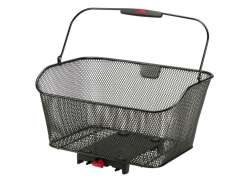 Klickfix City Fietsmand Achter 20L Racktime - Zwart
