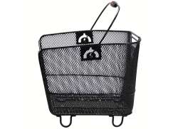 Klickfix City Max 2 Cykelkurv Bagerst 24L Racktime - Sort