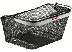 Klickfix City Reflect Bicycle Basket Rear 20L GTA - Black