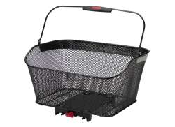 Klickfix City Reflektere Cykelkurv Bagerst 20L Racktime - Sort