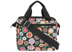 KlickFix Roomy Handlebar Bag 4L - Happy Flowers