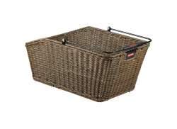 Klickfix Structura GT Cykelkurv Bagerst Racktime 18L - Brun