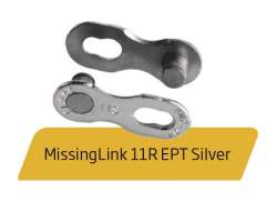 KMC 11R EPT Missinglink 11/128 Für. X11 - Silber (2)
