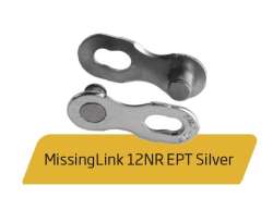 KMC 12NR EPT 11/128 12V Missinglink For. X12 - Silver (2)