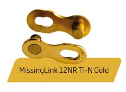 KMC 12NR Ti-N 11/128" 12V Missinglink For. X12 - 골드 (2)