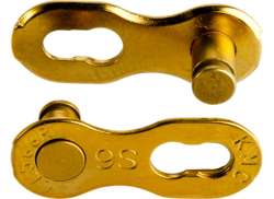 KMC 9R Ti-N Missinglink 11/128\" For. X9 - Gold (2)
