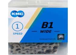 KMC B1 Corrente De Bicicleta 1/8" 112 Ligações - Prata