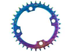 KMC Chainring 34T 4-Arm 104mm - Multicolored