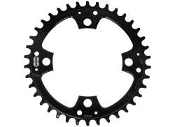 KMC Chainring 38T 11/128\" &#216;104mm 4-Arms Aluminum - Black