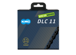 KMC DLC 11 Waxed Cykelk&aelig;de 11H 1 1/128&quot; 118S - Sort