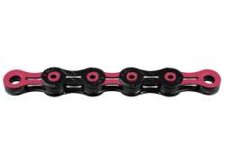 KMC DLC11 Bicycle Chain 11S 11/128\" 118 Links - Bl/Pink