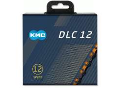 KMC DLC12 自行车链条 12V 11/128" 126 链节 - 黑色/橙色