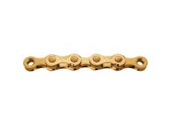 KMC E12 Gold Bicycle Chain 11/128 12V 130 Links - Gold