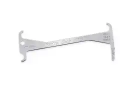 KMC Easy Chain Checker 2.0 Indicador De Desgaste De Corrente - Prata