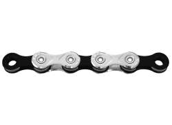 KMC X10 Bicycle Chain 10S 11/128 114 Links - Black/Silver