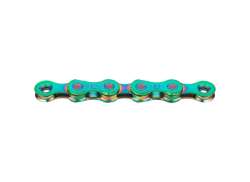 KMC X12 Bicycle Chain 12V 126 Links - Aurora Green