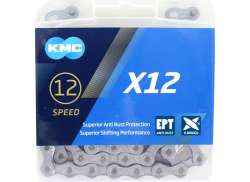 KMC X12 Corrente De Bicicleta 12V 126S 1 1/128" - Prata