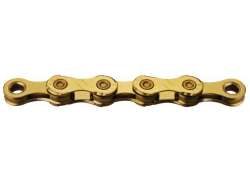 KMC X12 Ti-N Bicycle Chain 12S 11/128&quot; 126 Links - Gold