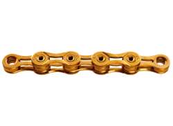KMC X9SL Bicycle Chain 11/128 9S 114 Links - Gold