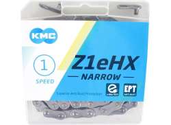 KMC Z1eHX EPT Chaînes E-Bike 3/32" 128 Liens - Gris